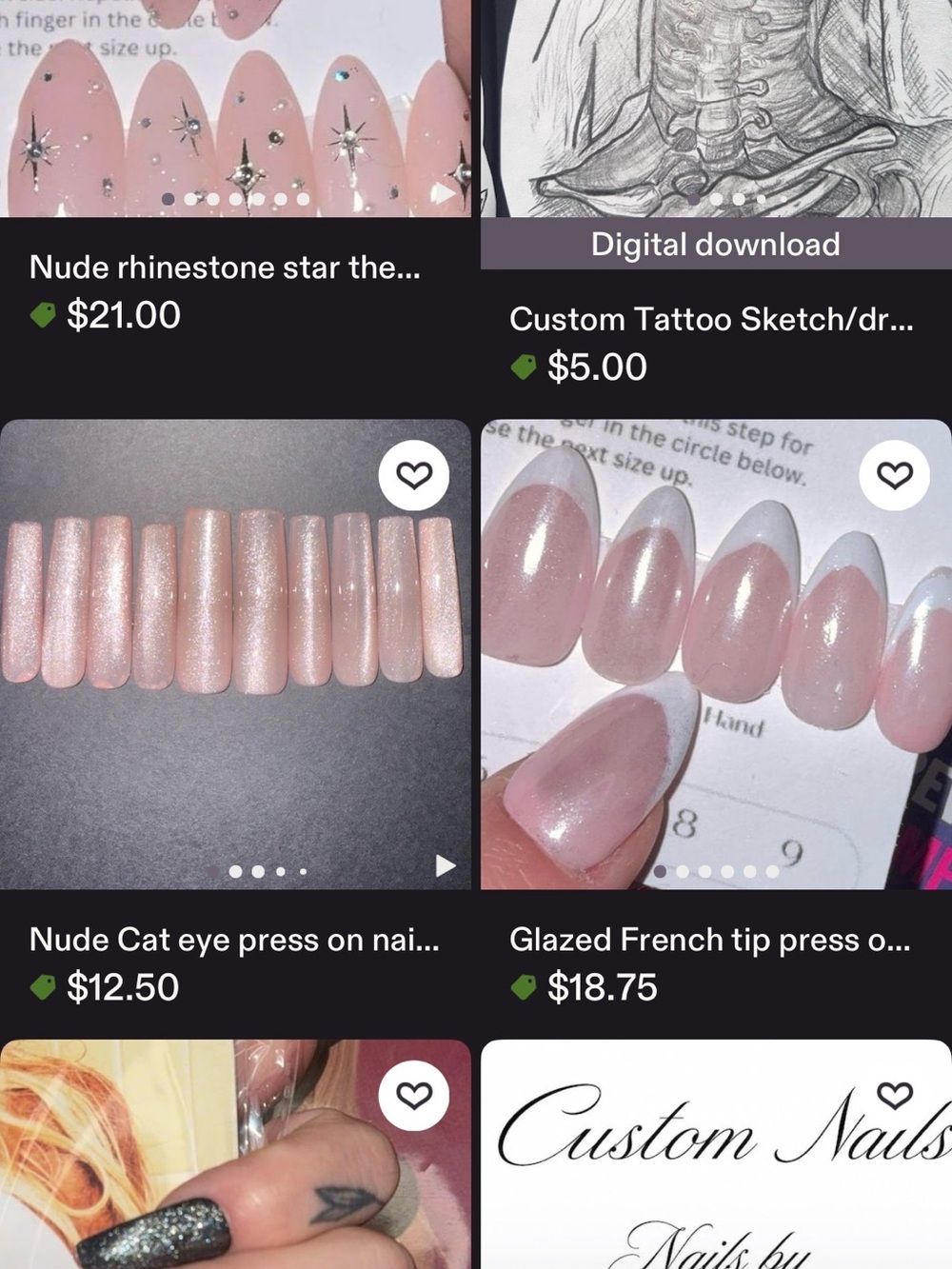 Handmade/custom nails! - Picture 2 of 5